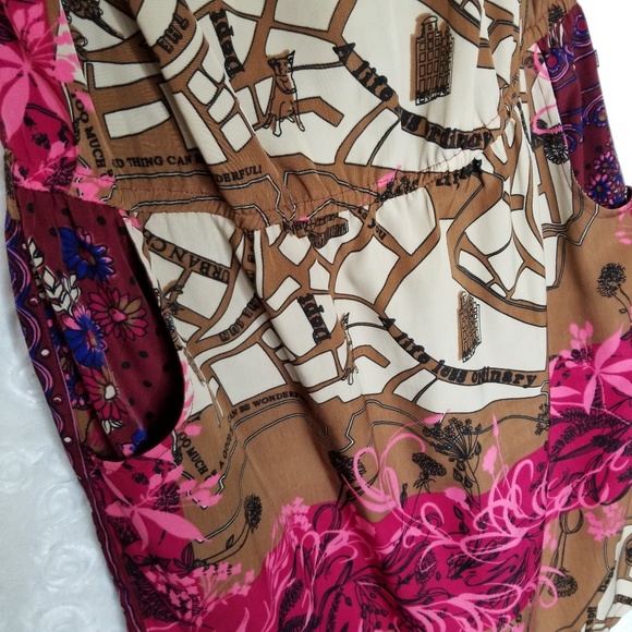 DEPT | cowl neck sleeveless dress with pockets - Picture 3 of 4